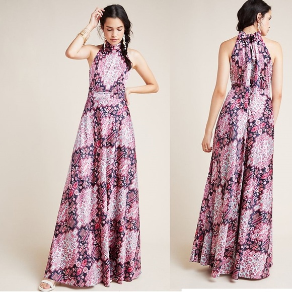 Anthropologie Dresses & Skirts - Anthropologie Serena Halter Maxi Dress